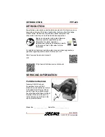 Предварительный просмотр 4 страницы Echo Power Pruner PPF-225 Operator'S Manual