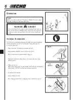 Preview for 6 page of Echo Power Pruner PPFD-2400 Operator'S Manual