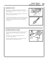 Предварительный просмотр 17 страницы Echo Power Pruner PPSR-2122 Operator'S Manual