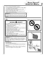 Preview for 5 page of Echo Power Pruner PPT-2100 1 Operator'S Manual