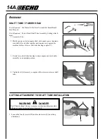 Preview for 36 page of Echo Power Pruner PPT-2100 Operator'S Manual