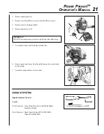 Preview for 21 page of Echo Power Pruner PPT-230 Operator'S Manual