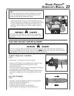 Preview for 23 page of Echo Power Pruner PPT-230 Operator'S Manual