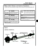 Preview for 3 page of Echo Power Pruner PPT-2400 Operator'S Manual