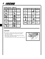 Preview for 4 page of Echo Power Pruner PPT-2400 Operator'S Manual