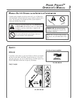 Preview for 3 page of Echo Power Pruner PPT-260 Operator'S Manual