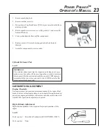 Preview for 23 page of Echo Power Pruner PPT-260 Operator'S Manual