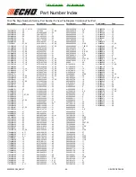 Preview for 46 page of Echo Power Pruner PPT-260 Parts Catalog