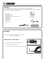 Предварительный просмотр 10 страницы Echo Power Pruner PPT-265ES Operator'S Manual