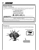 Предварительный просмотр 8 страницы Echo Power Pruner PPT-265S Operator'S Manual