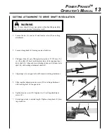 Preview for 13 page of Echo Power Pruner PPT-265S Operator'S Manual