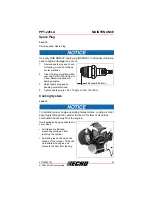 Preview for 33 page of Echo Power Pruner PPT-266LA Operator'S Manual