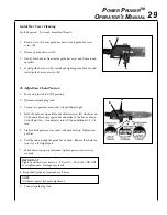 Предварительный просмотр 29 страницы Echo Power Pruner PPT-280 Operator'S Manual