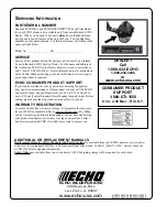 Предварительный просмотр 40 страницы Echo Power Pruner PPT-280 Operator'S Manual