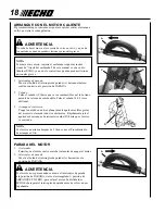 Preview for 18 page of Echo Power Pruner PPT-300ES Operator'S Manual