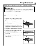 Preview for 25 page of Echo Power Pruner PPT-300ES Operator'S Manual