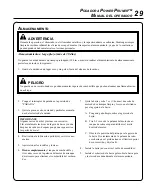 Preview for 29 page of Echo Power Pruner PPT-300ES Operator'S Manual