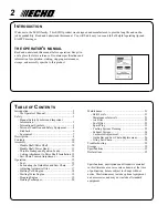 Preview for 38 page of Echo Power Pruner PPT-300ES Operator'S Manual