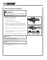 Preview for 50 page of Echo Power Pruner PPT-300ES Operator'S Manual