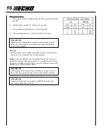 Preview for 52 page of Echo Power Pruner PPT-300ES Operator'S Manual