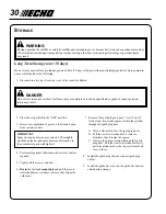 Preview for 66 page of Echo Power Pruner PPT-300ES Operator'S Manual