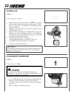 Preview for 94 page of Echo Power Pruner PPT-300ES Operator'S Manual