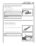 Предварительный просмотр 13 страницы Echo PPF-210 Operator'S Manual