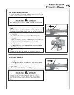 Предварительный просмотр 15 страницы Echo PPF-210 Operator'S Manual