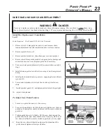 Предварительный просмотр 23 страницы Echo PPF-210 Operator'S Manual