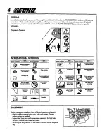 Preview for 4 page of Echo PPF-2100 Type 1 Operator'S Manual