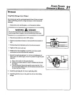 Предварительный просмотр 31 страницы Echo PPF-2100 Type 1 Operator'S Manual