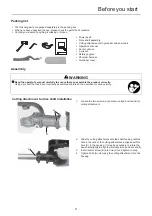 Предварительный просмотр 11 страницы Echo PPF-236ES Operator'S Manual