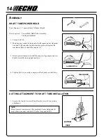 Preview for 14 page of Echo PPFD-2400 TYPE 1/1E Operator'S Manual