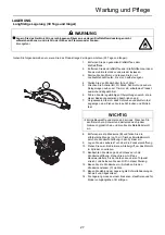 Предварительный просмотр 87 страницы Echo PPT-236ES Operator'S Manual