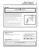 Предварительный просмотр 7 страницы Echo PPT-260 - 01-05 Operator'S Manual