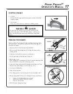 Предварительный просмотр 17 страницы Echo PPT-260 - 01-05 Operator'S Manual