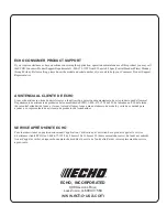 Preview for 30 page of Echo PPT-260 - 03-03 1 Operator'S Manual