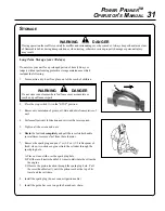 Предварительный просмотр 31 страницы Echo PPT-260 - 08-00 Operator'S Manual