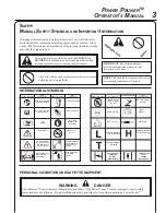 Предварительный просмотр 3 страницы Echo PPT-260 - 10-05 Operator'S Manual