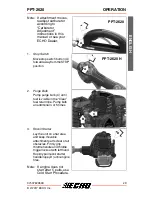 Предварительный просмотр 29 страницы Echo PPT-2620 Operator'S Manual