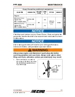 Предварительный просмотр 45 страницы Echo PPT-2620 Operator'S Manual