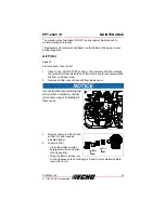 Предварительный просмотр 35 страницы Echo PPT-2620H Operator'S Manual