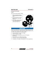 Предварительный просмотр 40 страницы Echo PPT-2620H Operator'S Manual