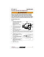 Предварительный просмотр 43 страницы Echo PPT-2620H Operator'S Manual