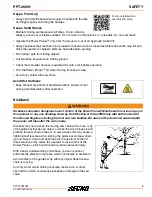 Предварительный просмотр 9 страницы Echo PPT-266H Operator'S Manual