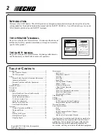 Предварительный просмотр 2 страницы Echo Pro Attachment PAS-225 Operator'S Manual