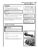 Preview for 17 page of Echo Pro Attachment PAS-225 Operator'S Manual
