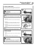 Preview for 15 page of Echo Pro Attachment Series PAS-265 Operator'S Manual