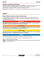 Preview for 4 page of Echo Pro Attachment Series PAS-266 Operator'S Manual