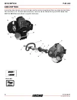 Предварительный просмотр 10 страницы Echo Pro Attachment Series PAS-266 Operator'S Manual